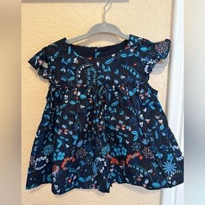 Jacadi Girls Cotton Blouse